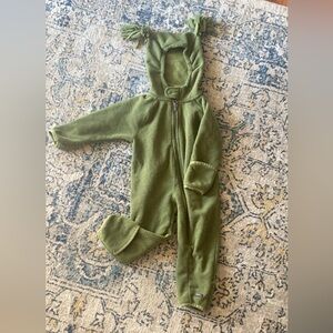 REI Forest Green Kids One Piece Footie